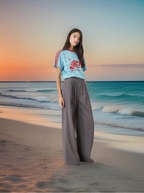 Adidas Originals Women’s Size S Graphic Football Allover Print Jersey. NWT.